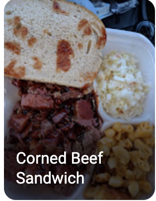 Pop's BBQ beef brisket